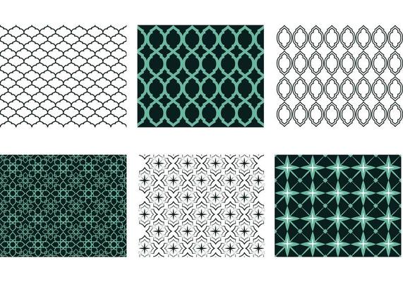 Morocco Seamless Pattern Vectors 