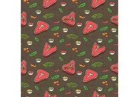 Free T Bone Steak Vector Pattern