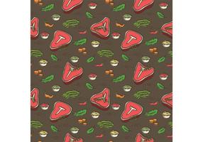 Free T Bone Steak Vector Pattern