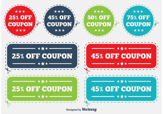 Discount Coupon Labels