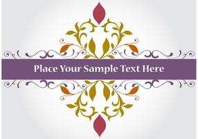 Purple Banner Vector Background