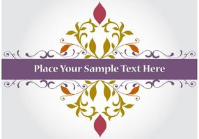 Purple Banner Vector Background