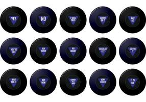 Magic 8 Ball Vector Pack 
