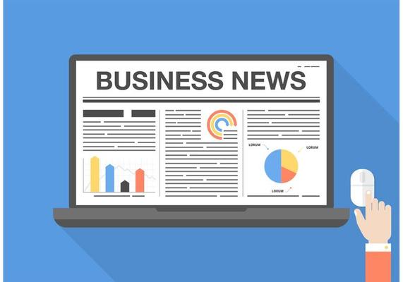 Free Business News Vector Graphic
