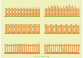 Picket Fence In Grass Vectors