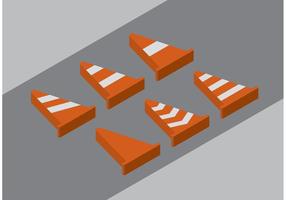 Orange Cone Vectors