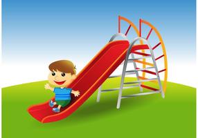 Playground Slide Vector