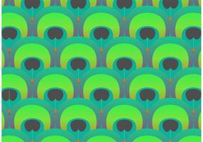Peacock Pattern Vector