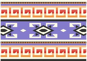 Purple Native American Pattern Vector