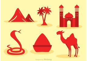 Marruecos Vector Iconos