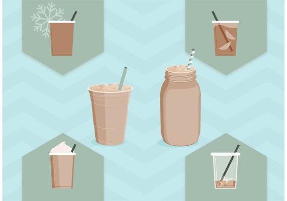 Ice Coffee Vector Art, Icons, and Graphics for Free Download