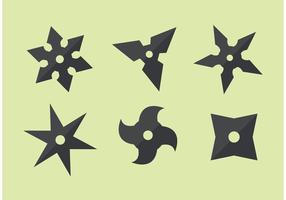 Ninja Stars Vectors 