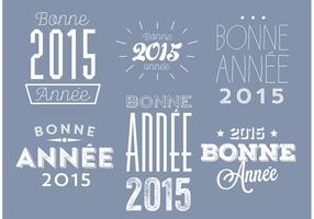 Bonne annee 2024 holiday card Royalty Free Vector Image