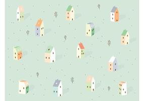 City Background Pattern Vector 