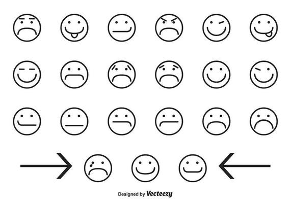 Assorted Smiley Face Icons