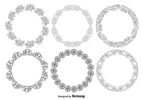 Decorative Frame Set vector