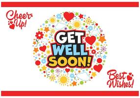Get Well Soon Cards Vector Free