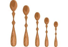 Wooden Spoon Vectors 