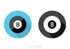 Libre plana Magic 8 Ball Vector Icono