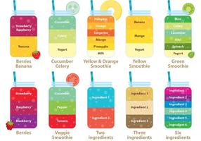 Smoothie Vector Recetas