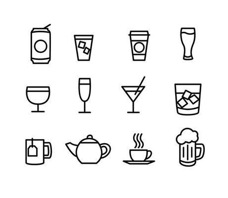 Wine Glass Outline Vector Art, Icons, and Graphics for Free Download