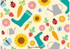 Springtime and Summertime Vector Background