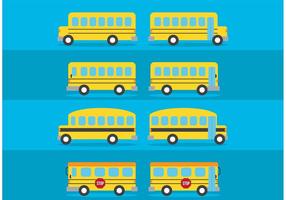 Vector School Bus Pack 