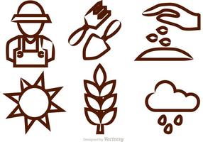 Gardening Vector Icons