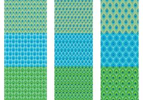 Peacock Pattern Vectors