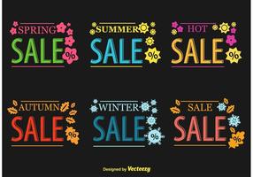 Seasonal Hot Sale Vector Signs