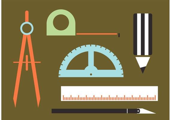 Architecture Tools Vectors 