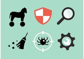 Computer Security Vector Icon Pack 