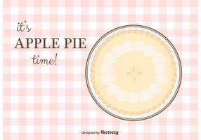 Fondo de vectores de Apple Pie