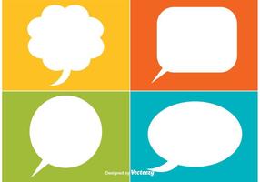 Speech Bubble Vector Labels