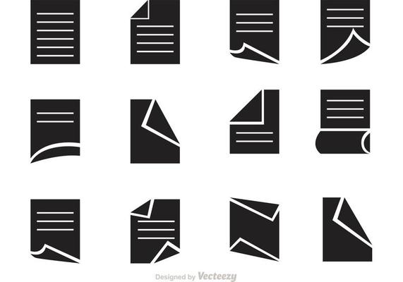 Paper Vector Icons