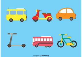 Transportation Vector Set