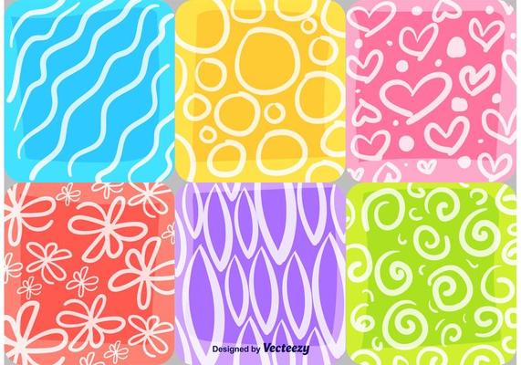 Summer and Spring Mosaic Patterns