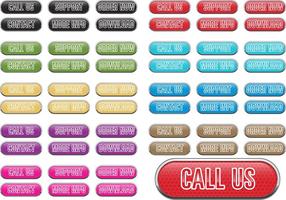 Call Us Now Large Vector Buttons