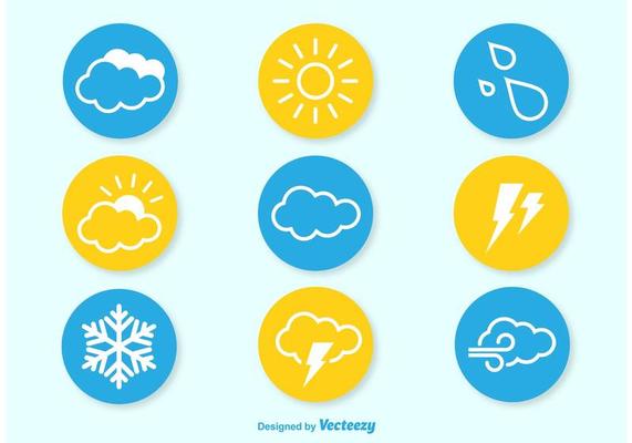 Weather Flat Icons
