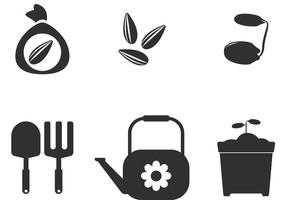Seed Vector Icons