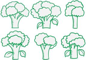 Broccoli Isolated Vectors 