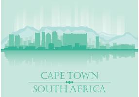 Cape Town Skyline Vector