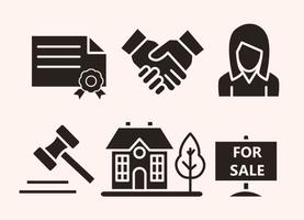 Real Estate Vector Icons