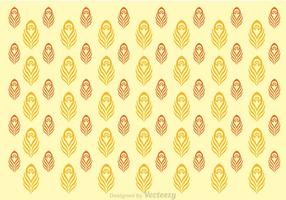 Simple Peacock Pattern Vector