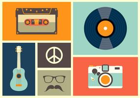 Vintage Vector Icons
