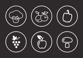 Fruits and Vegetables vector