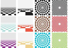 Vector Checker Board Patterns