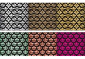 Classic Damask Tapestry Vectors