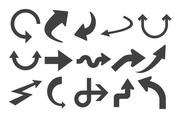 Assorted Arrow Shapes
