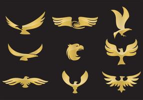 Golden Eagle Vectores